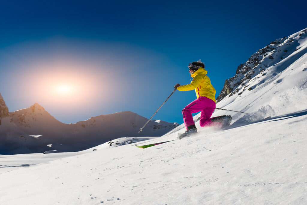 Sicher auf der Skipiste